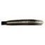 Dever Ascot Clincher Browband - Brown/Silver
