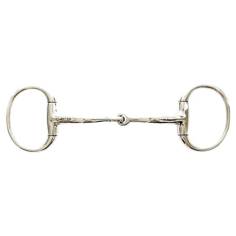 Dever Single Joint Eggbutt Snaffle Bit 