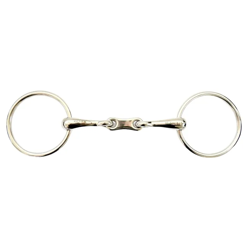 Dever French Link Loose Ring Snaffle Bit