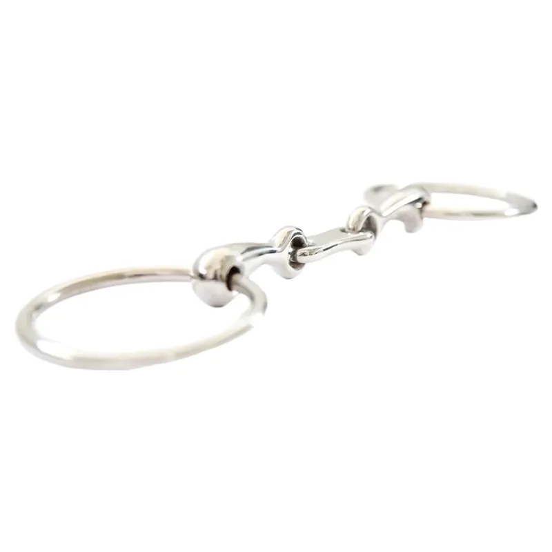 Dever French Link Loose Ring Snaffle Bit-1