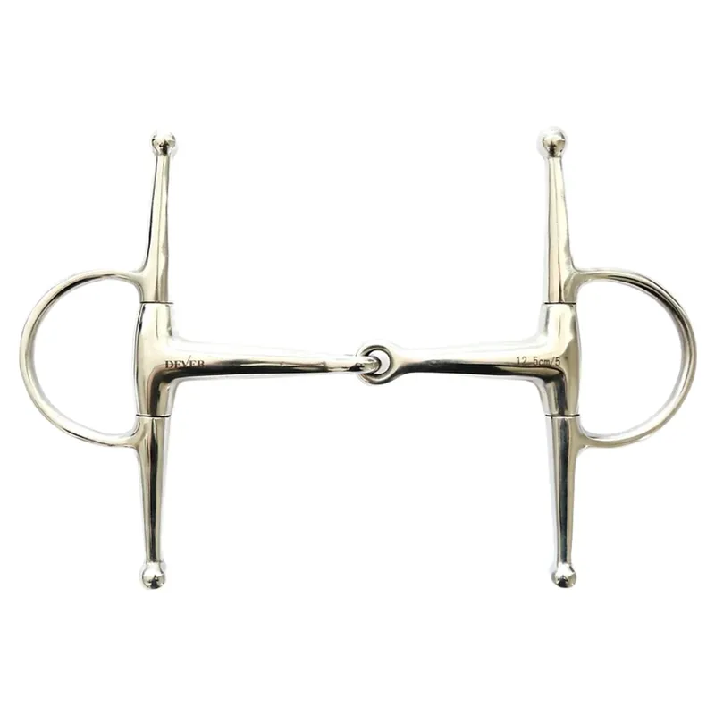 Dever Single Jointed Full Cheek Snaffle Bit 