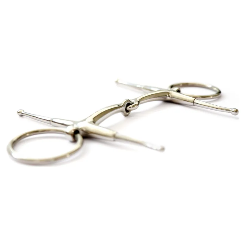 Dever Single Jointed Loose Ring Full Cheek Snaffle Bit-1