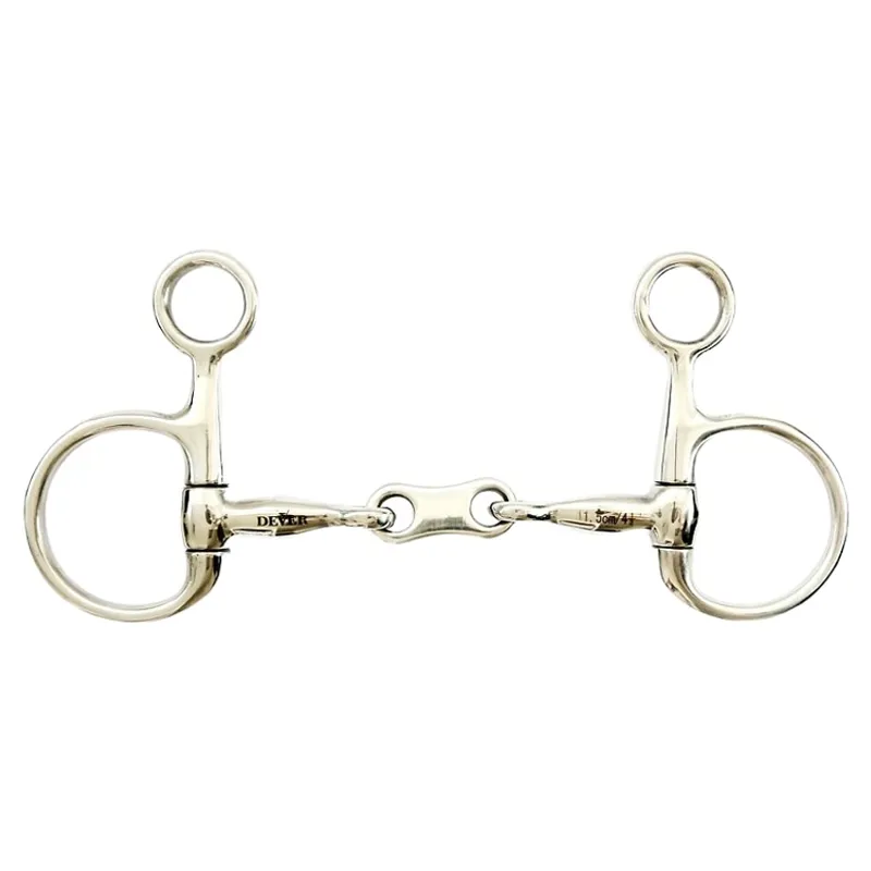 Dever French Link Hanging Cheek Snaffle Bit