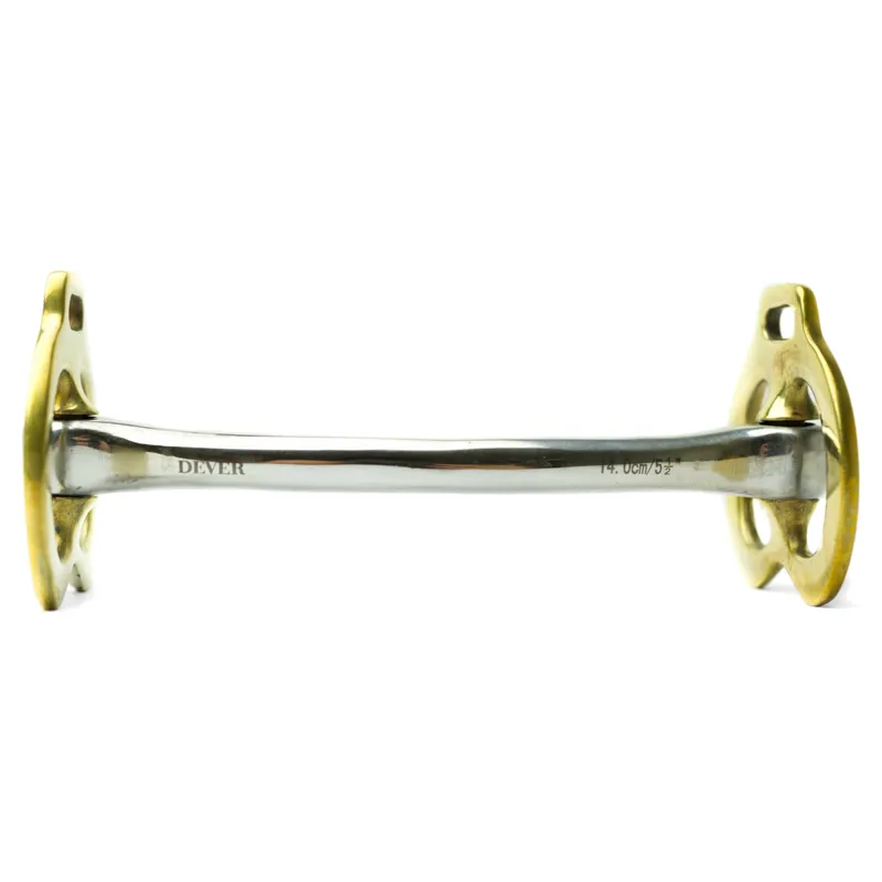 Dever Horse Shoe Bit with Brass Cheeks