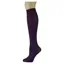 Dever Knee High Riding Socks - Good Luck Plum 
