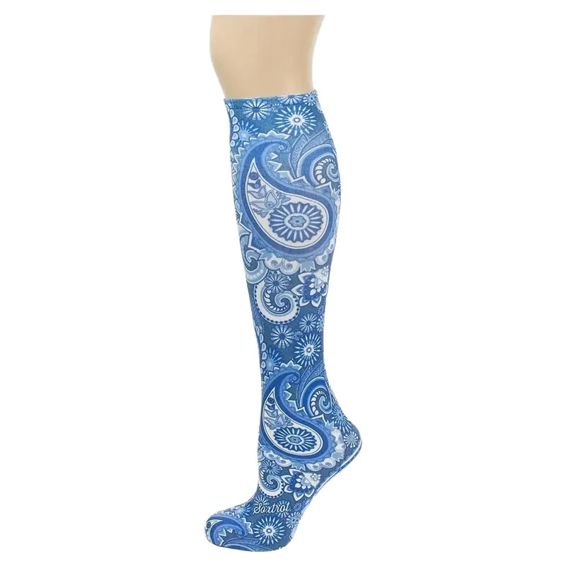 Dever Knee High Riding Socks - Groovy