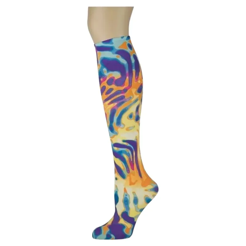 Dever Knee High Riding Socks - Multi Jungle