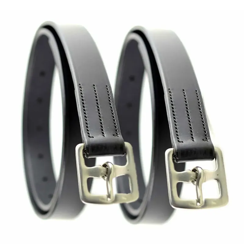 Dever Ascot Ladies Stirrup Leathers - Black