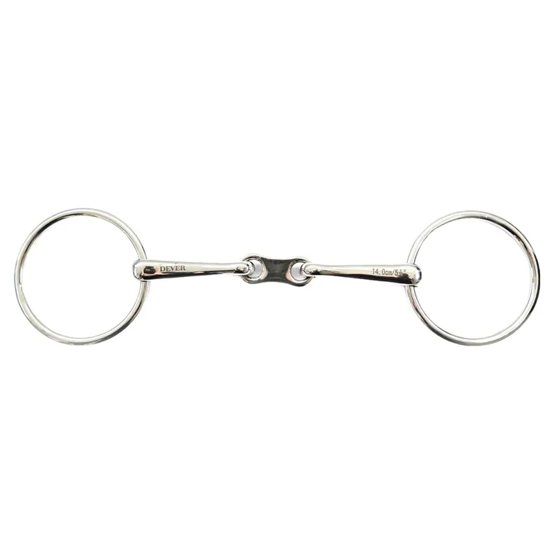 Dever French Link Loose Ring Snaffle Bit