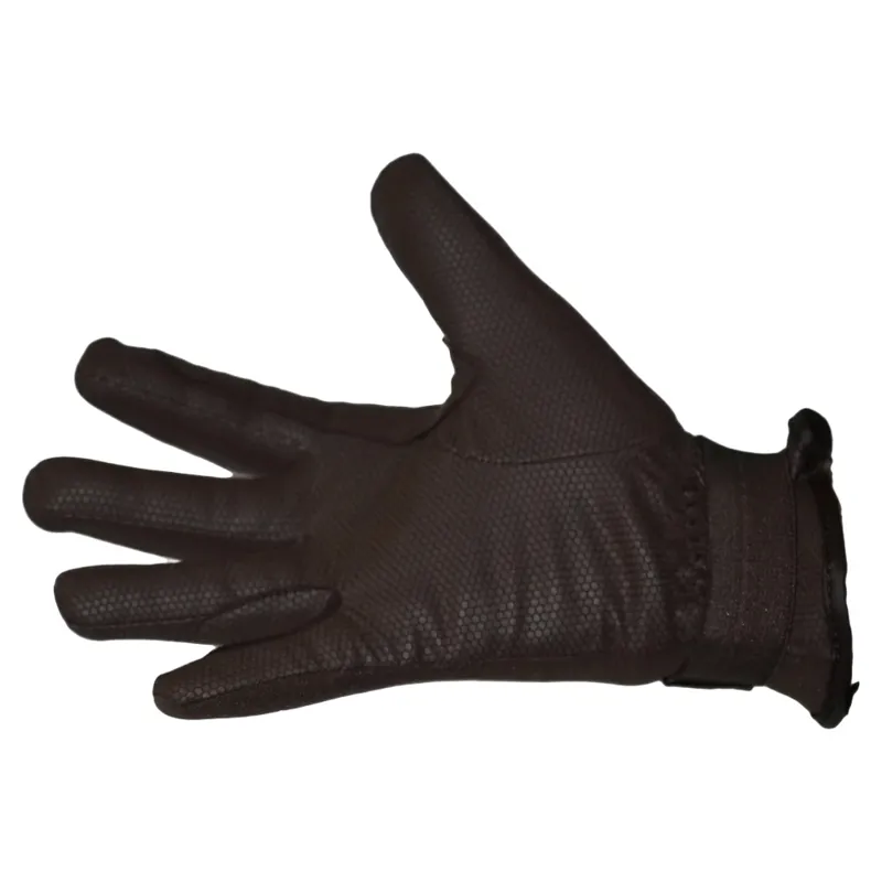 Dever Neoprene Water Resistant Junior Gloves - Brown-2
