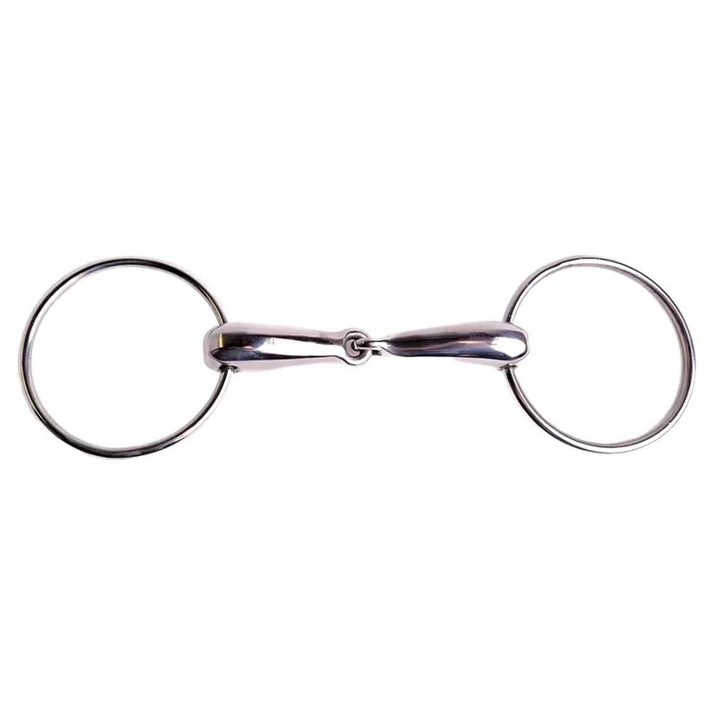 Dever Hollow Single Jointed Loose Ring Snaffle Bit