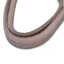Dever Classic Race Sew On Rubber Reins - Brown/Brown