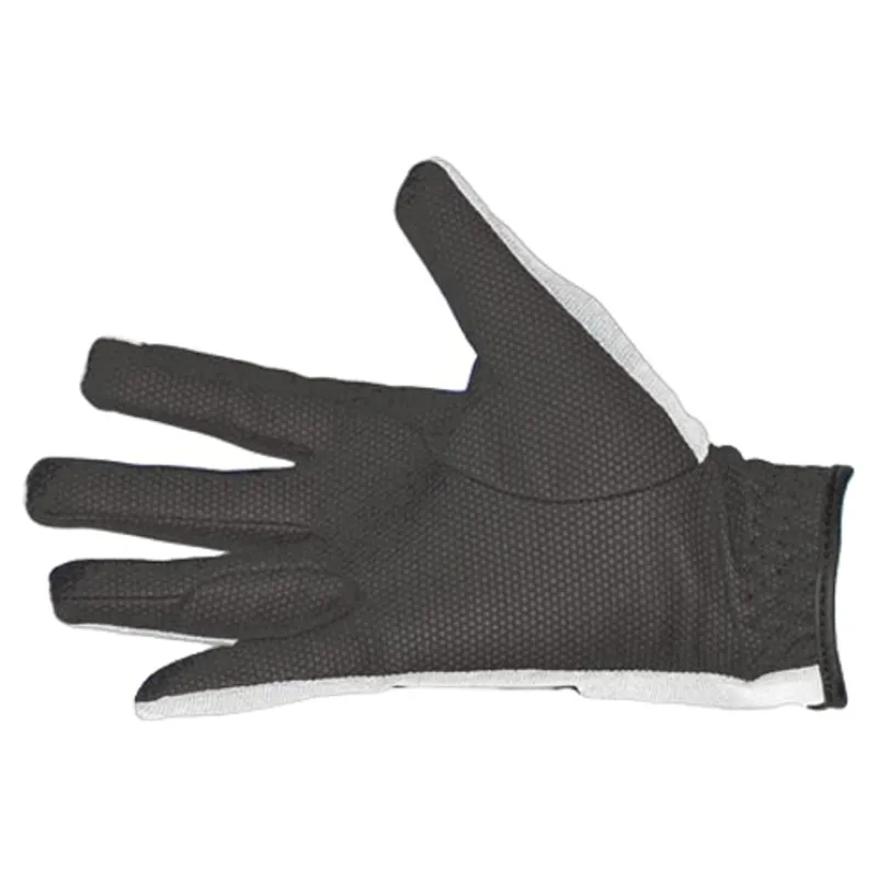 Dever Super Grip Adult Riding Gloves - White-1
