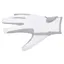 Dever Super Grip Adult Riding Gloves - White