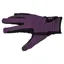 Dever Super Grip Embroidered Junior Riding Gloves - Purple