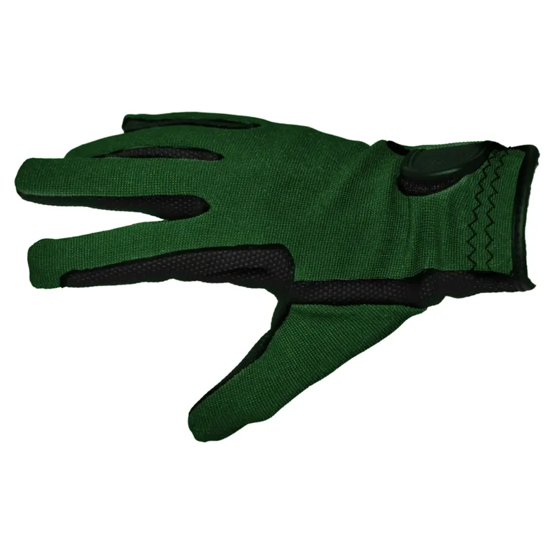 Dever Super Grip Junior Riding Gloves - Green