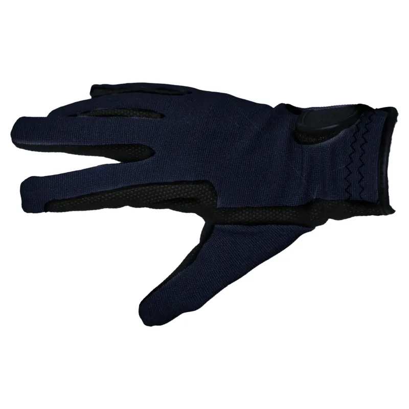 Dever Super Grip Junior Riding Gloves - Navy