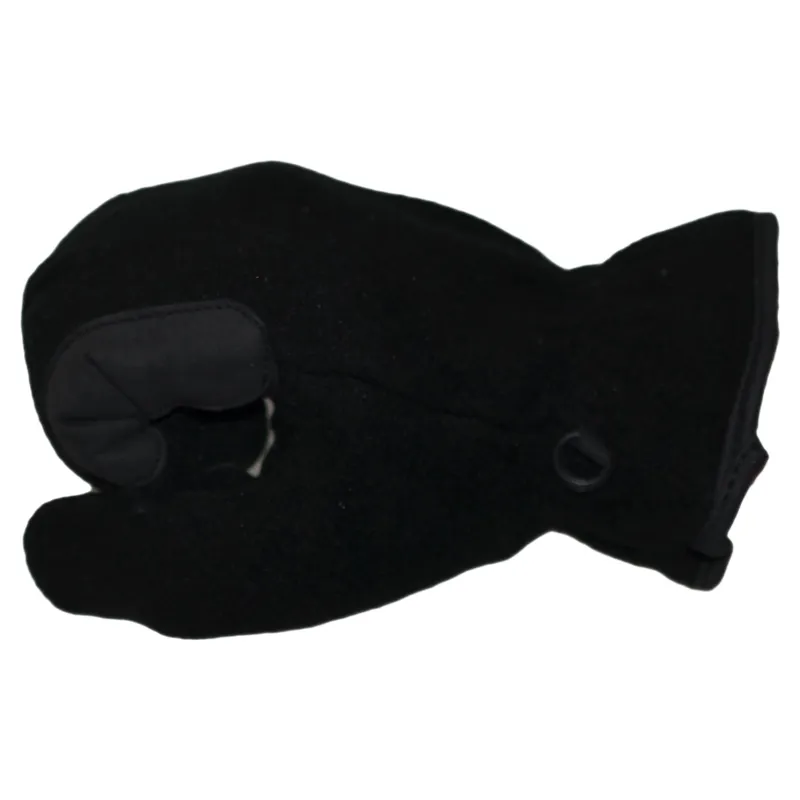 Dever Thinsulate Fleece Adult Riding Gloves - Black-3