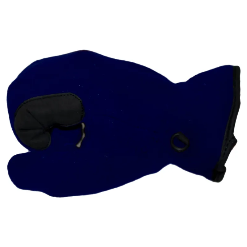 Dever Thinsulate Fleece Adult Riding Gloves - Navy-1