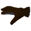 Dever Thinsulate Fleece Adult Riding Gloves - Brown