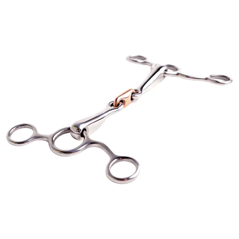 Dever Copper Lozenge Tom Thumb Gag Bit -2
