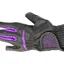 Dever Two Tone Flex Junior Riding Glove - Black/Purple
