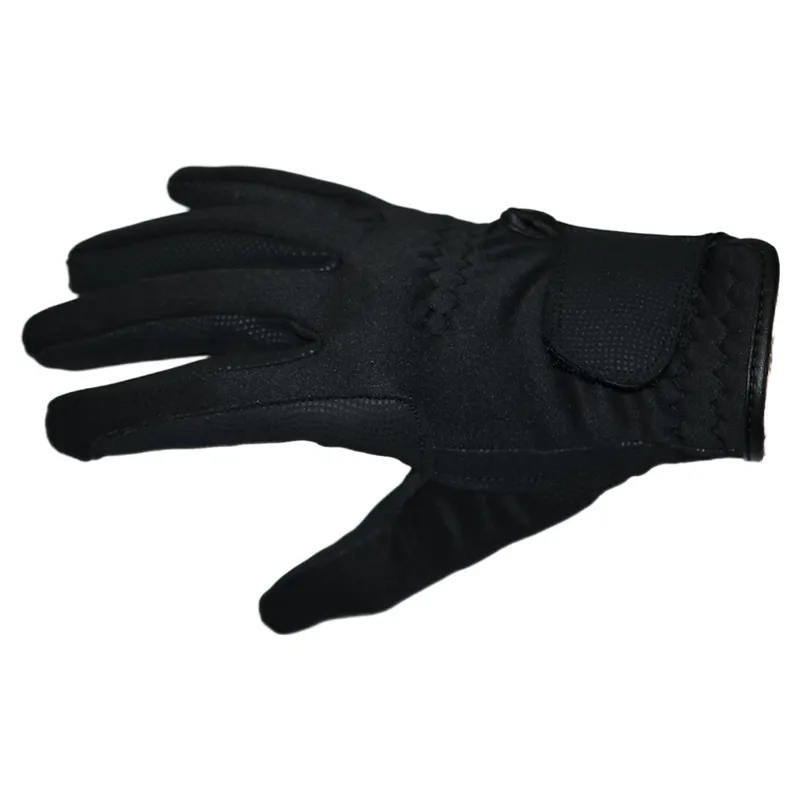 Dever Ultra Safety Grip Adults Riding Gloves - Black-1