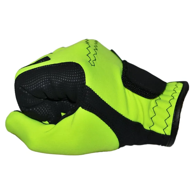 Dever Ultra Safety Grip Junior Riding Gloves - Yellow-3