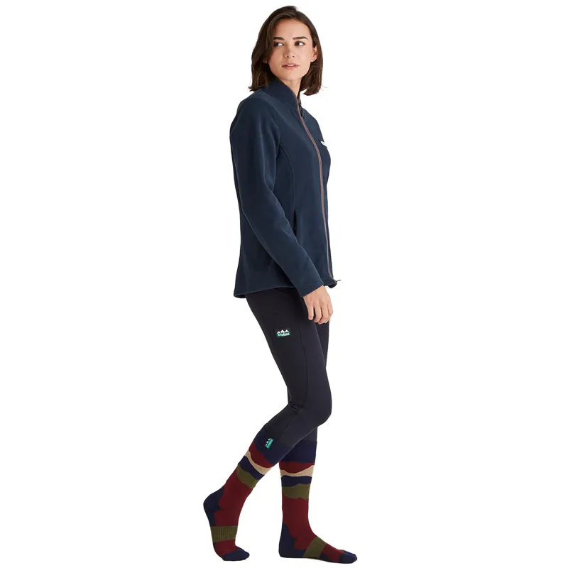 Ridgeline Merino Wool Unisex Full Length Socks - Navy Stripe-3