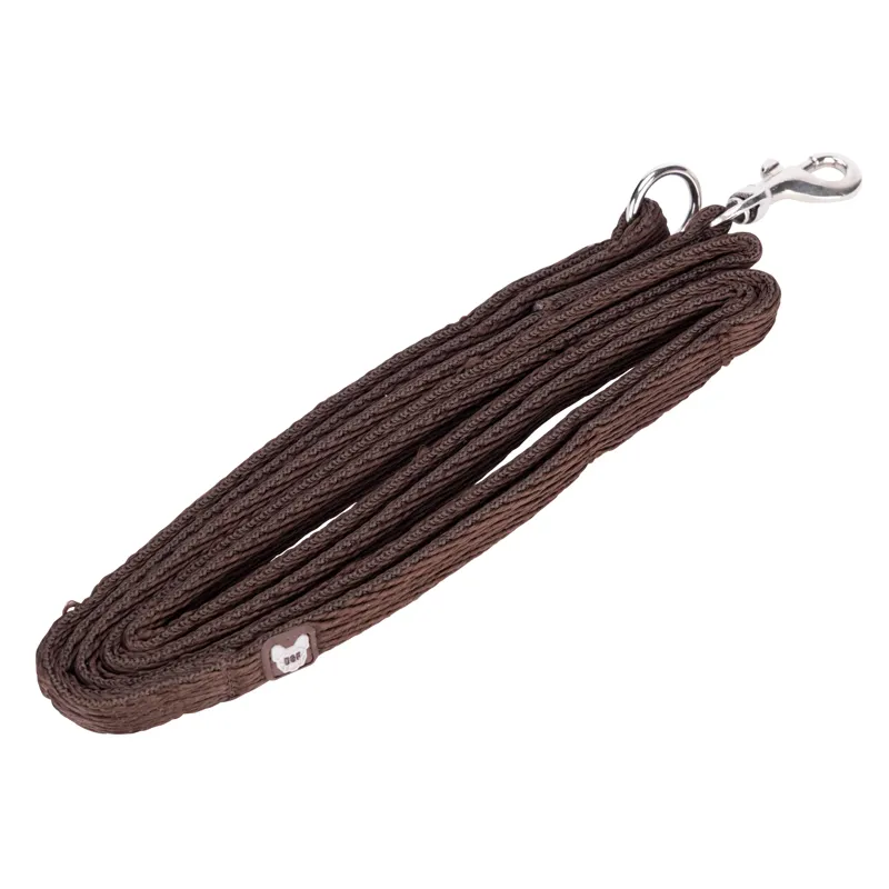 Digby and Fox Cushion Web Lead - Brown