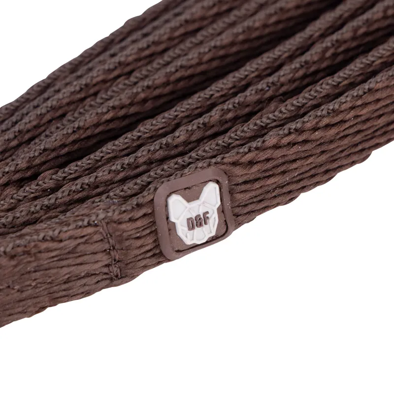 Digby and Fox Cushion Web Lead - Brown-2