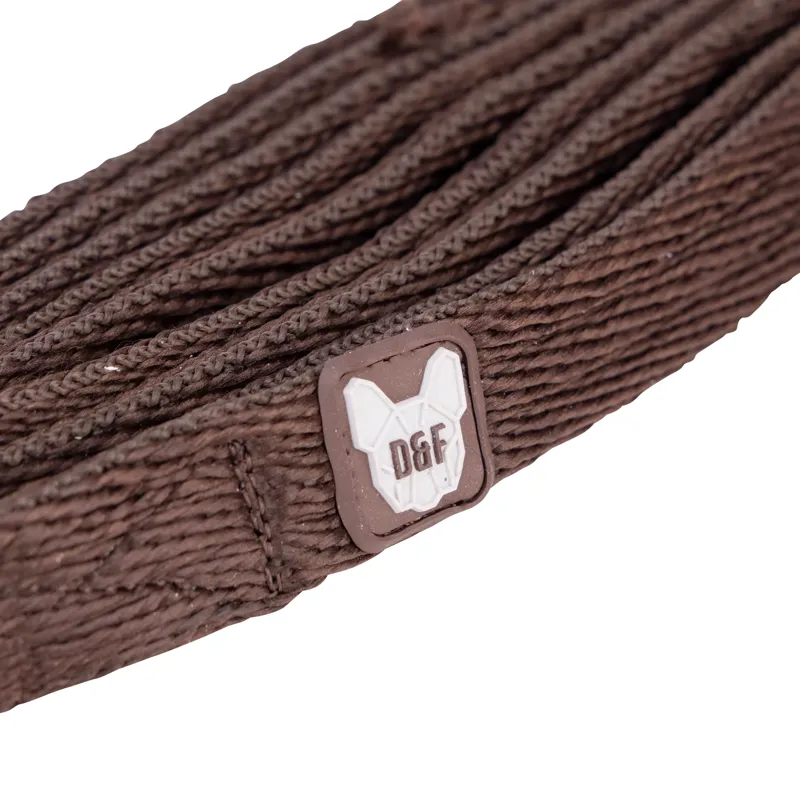 Digby and Fox Cushion Web Lead - Brown-3