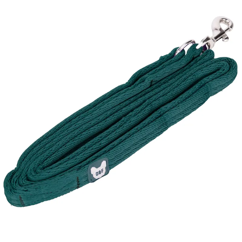 Digby and Fox Cushion Web Lead - Green-1