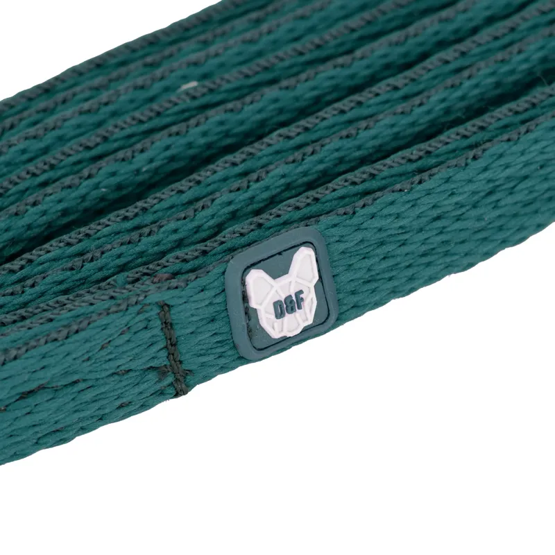 Digby and Fox Cushion Web Lead - Green-2