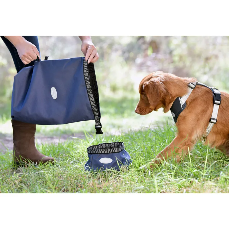 WeatherBeeta Explorer Dog Food Portable Bag - Navy-1