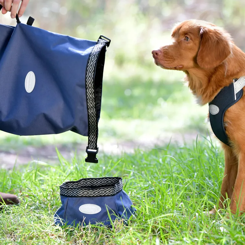 WeatherBeeta Explorer Dog Food Portable Bag - Navy