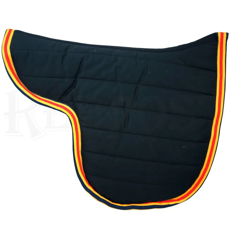 Polypad Forma Numnah Pad - Black/Newmarket