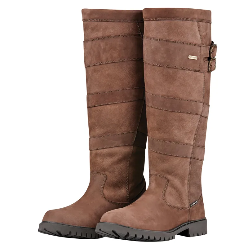 Dublin Darent Adults Country Boots - Chocolate