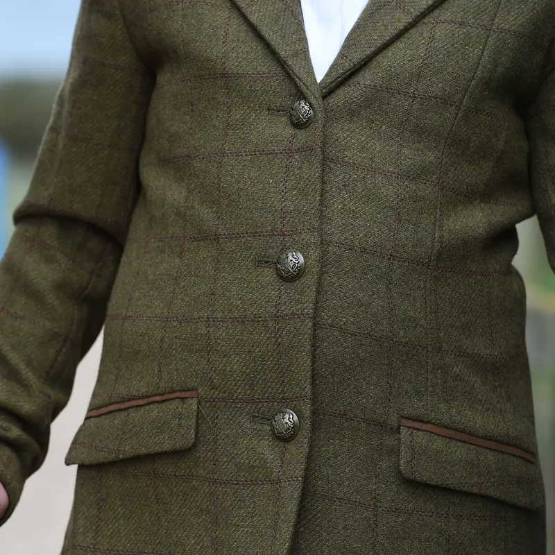 Dublin Albany Junior Tweed Show Jacket - Brown-4