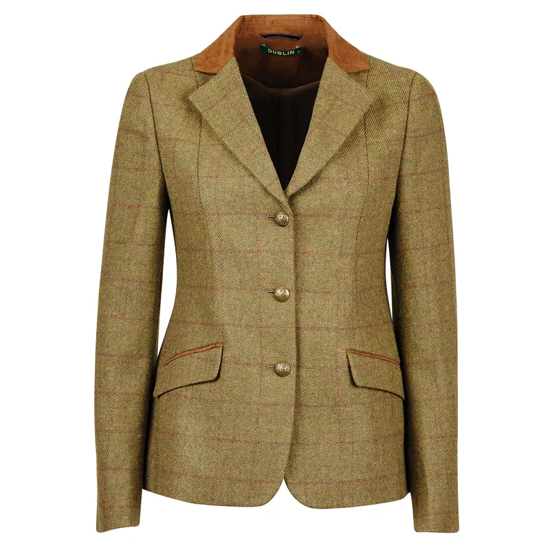Dublin Albany Junior Tweed Show Jacket - Brown
