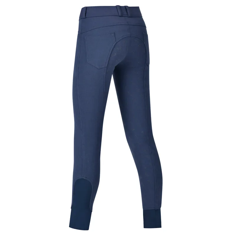 Dublin Cammy Comfort Twill Full Grip Junior Breeches - Navy Academy-6