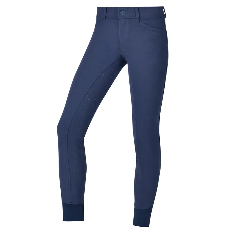 Dublin Cammy Comfort Twill Full Grip Junior Breeches - Navy Academy