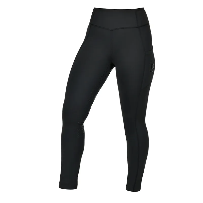 Dublin Everyday Full Grip Womens Riding Tights - Black