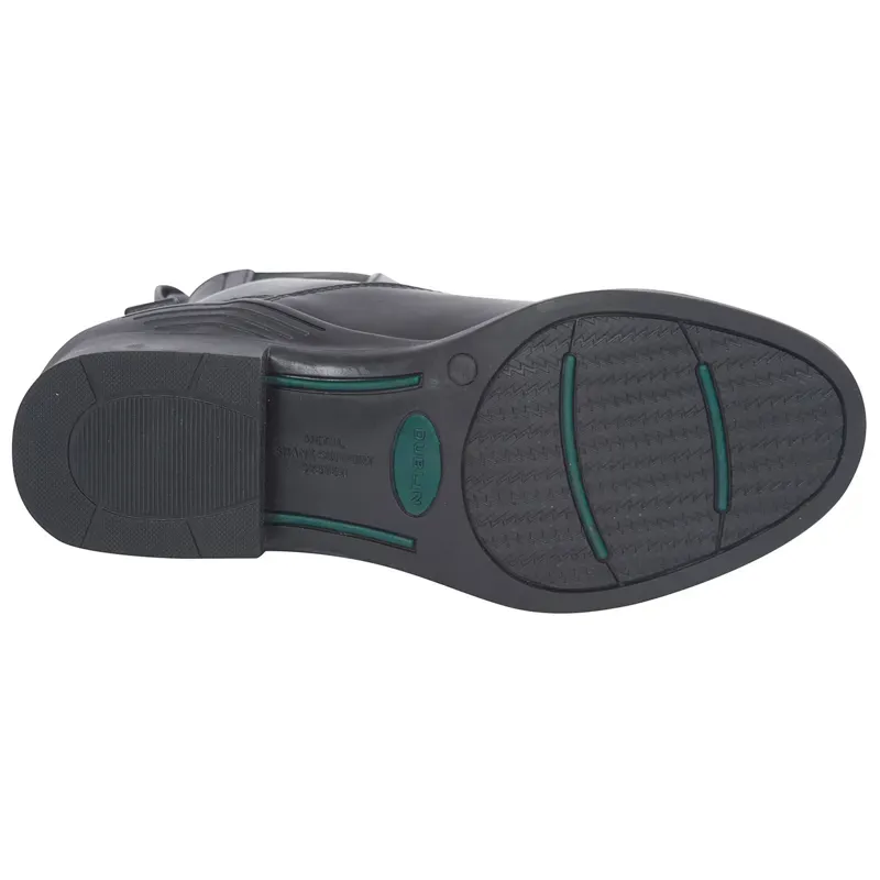 Dublin Evolution Zip Front Paddock Boots - Black-6