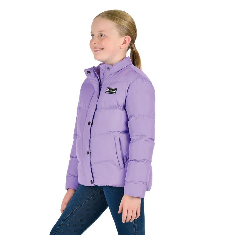 Dublin Polly Junior Everyday Puffer Jacket - Paisley Purple-4
