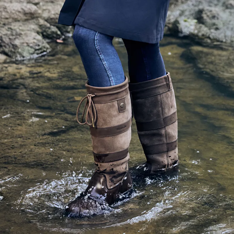Dublin River IV Country Boots - Chocolate-3