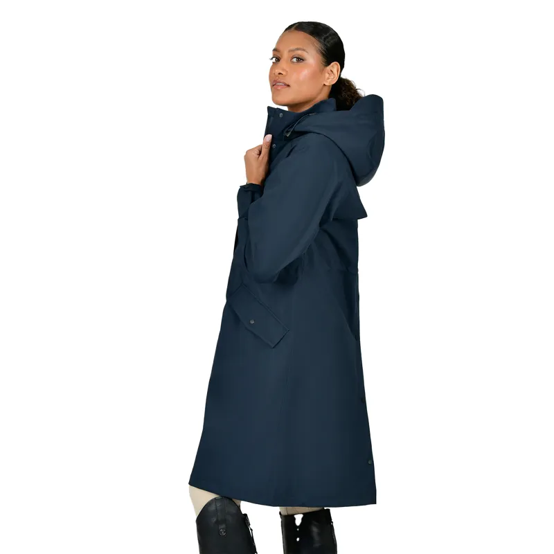 Dublin Rowan Ladies Waterproof Riding Jacket - Sky Captain-9