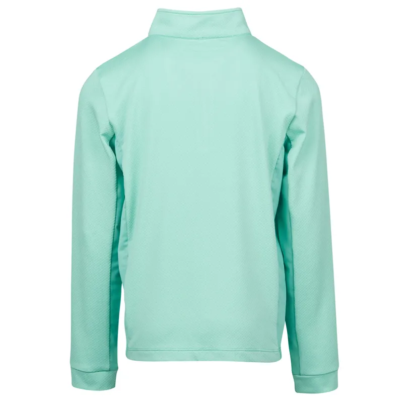 Dublin Airflow Long Sleeve Junior 1/4 Zip Top - Mint-1