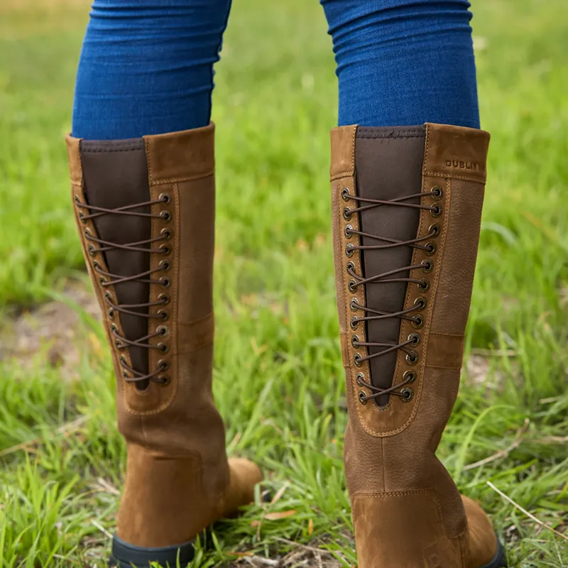 Dublin Danman Country Boots - Chocolate-2