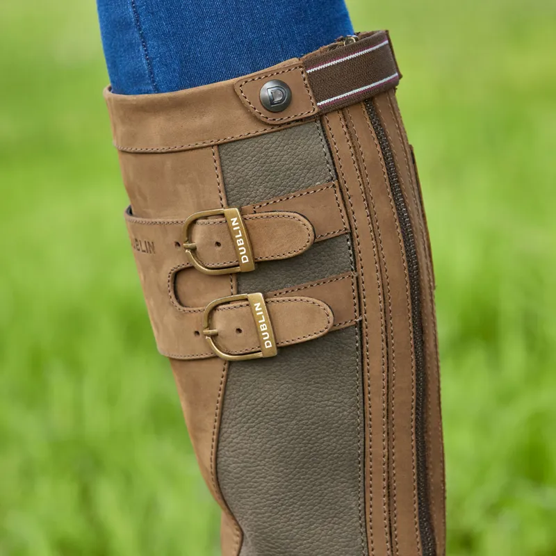 Dublin Pollard Country Boots - Dark Brown-2